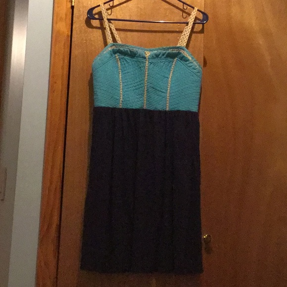 EUC Anthro Lilka Trapunto Dress - Picture 2 of 13